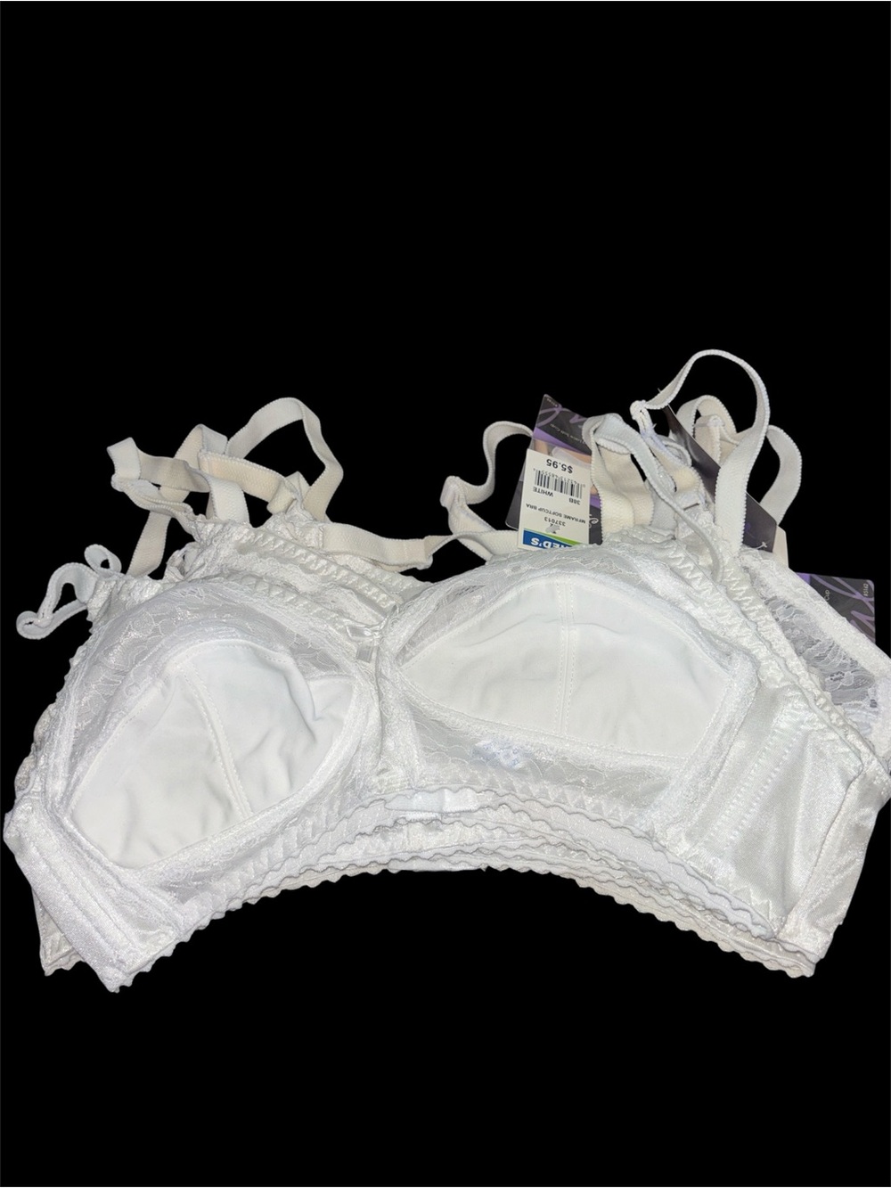 Classic White Lace Bralette - Women Intimates